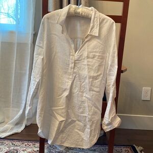 Sanctuary small 3/4 button up top